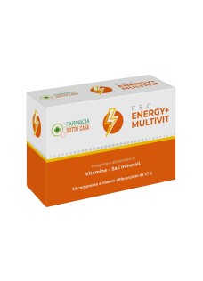FSC Energy+ - multivitaminico completo - 30 compresse a rilascio differenziato